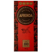 Afrikoa Sugar-Free 80% Dark Chocolate 80g